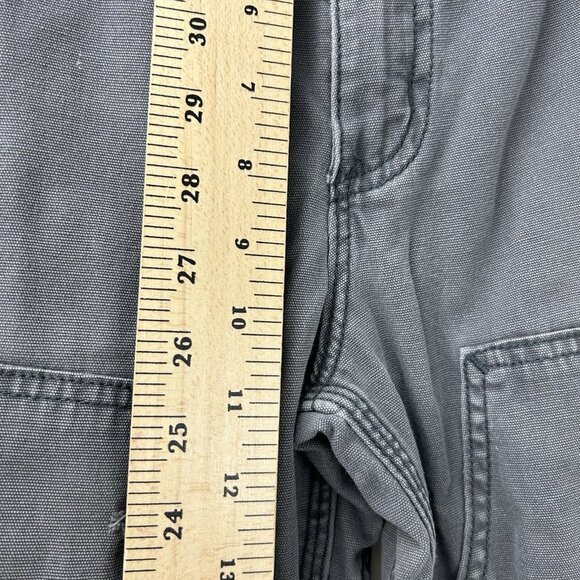 Carhartt Double Knee Men's Pants Relaxed Fit 31x34 Workwear 102802-029 Gray - Picture 7 of 16